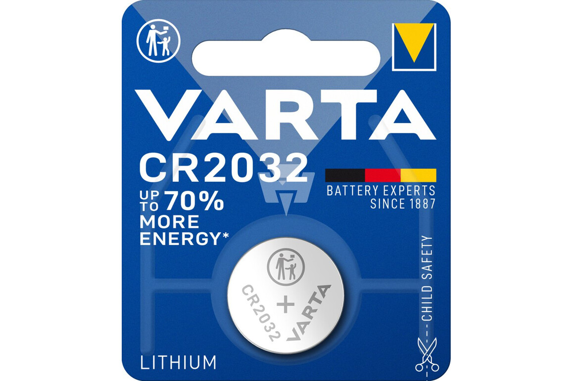 Knopfbatterie Varta 3 Volt (6032), Art.-Nr. CR2032 - Paterno B2B-Shop