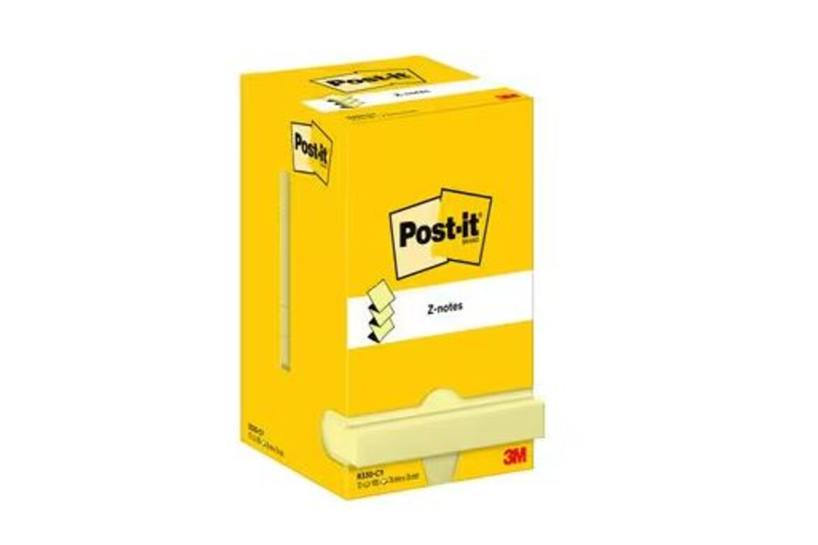 Haftnotizen Post-it 76x76 mm Z-Notes gelb, Art.-Nr. R-330-GE - Paterno Shop Haftnotizen Post-it 76x76 mm Z-Notes gelb, Art.-Nr. R-330-GE - Paterno Shop