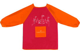 Malschürze Faber für Kinder rot-orange, Art.-Nr. 201204 - Paterno Shop
