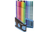 Faserschreiber Stabilo PEN 68 20er ColorParade ant-hellblau, Art.-Nr. 6820-04-04 - Paterno Shop