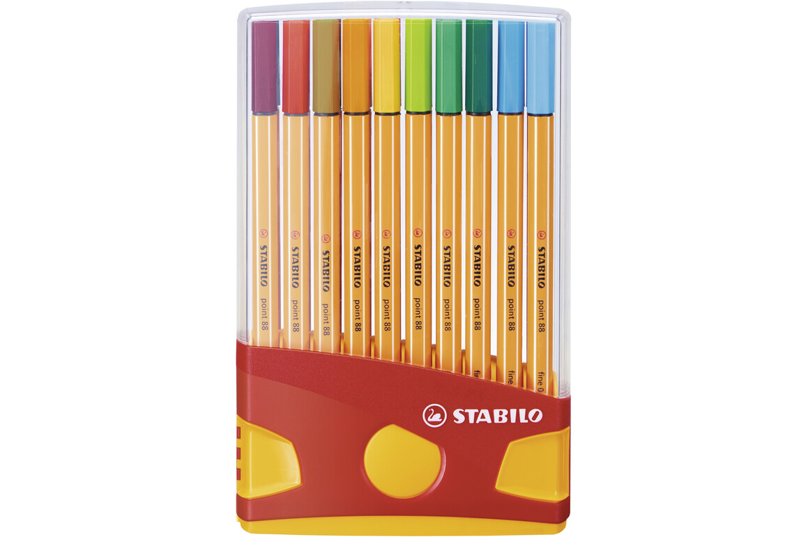 Fineliner Stabilo 88 20-er Etui ColorParade, Art.-Nr. 8820-03 - Paterno Shop