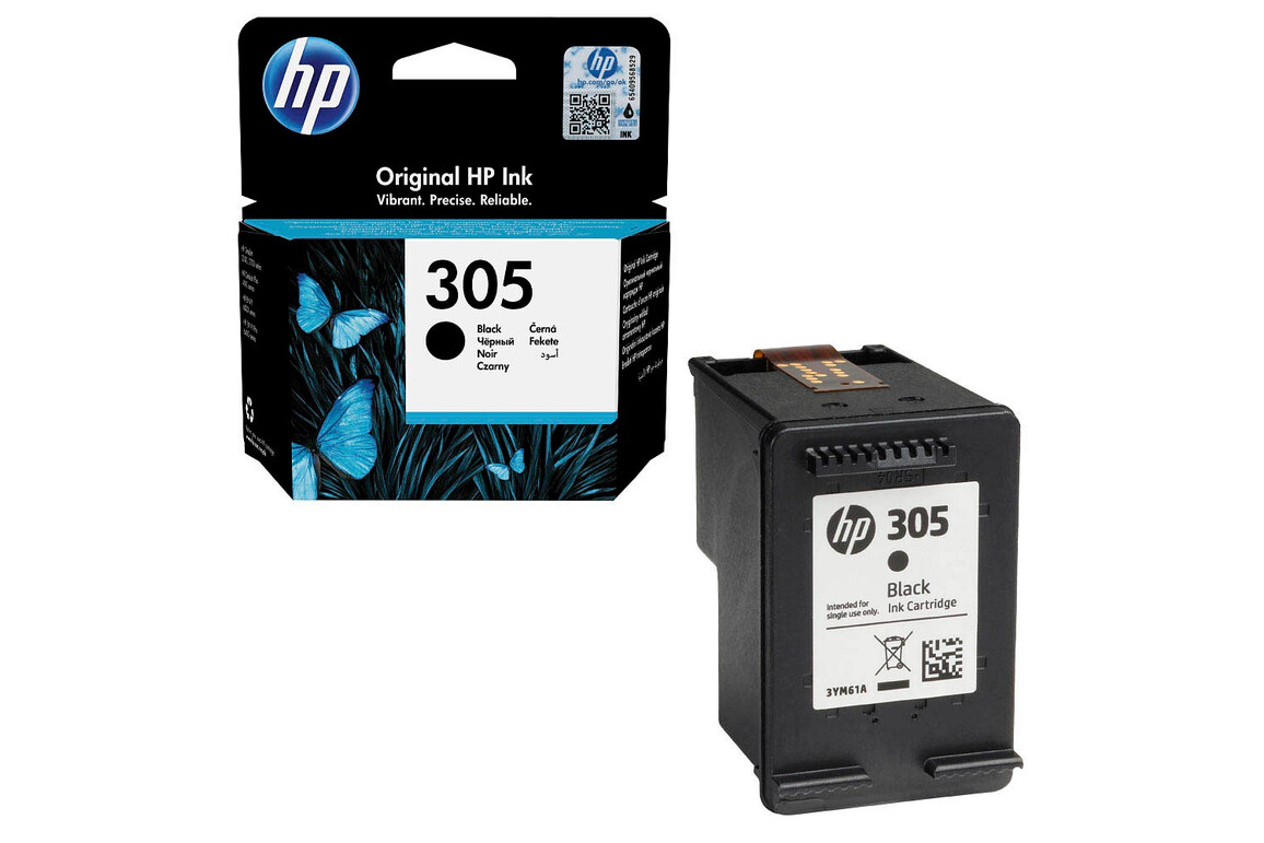 HP Ink Nr.305 black 2ml, Art.-Nr. 3YM61AE - Paterno Shop