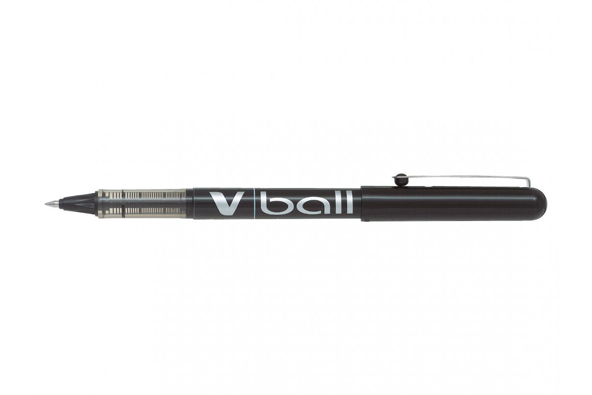 Tintenroller Pilot V-BALL schwarz, Art.-Nr. BLVB5-SW - Paterno Shop