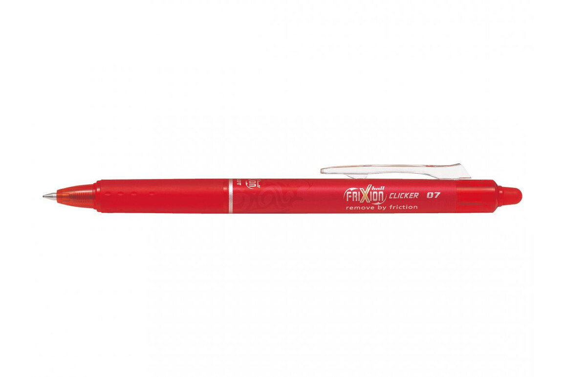 Tintenroller Pilot FRIXION CLICKERL rot, Art.-Nr. BLRT-FR7-RT - Paterno Shop