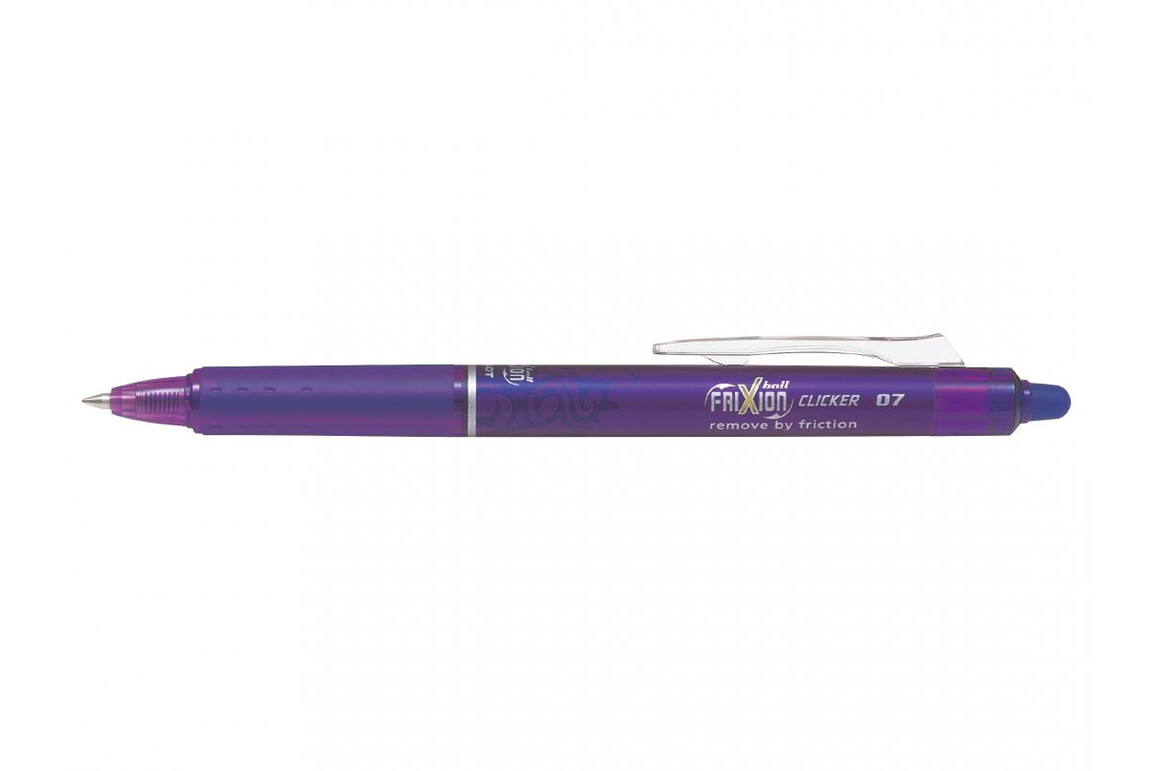 Tintenroller Pilot FRIXION CLICKERL violett, Art.-Nr. BLRT-FR7-VI - Paterno Shop