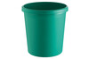 Papierkorb Helit Objekt 18 Liter mit Griffrand grün, Art.-Nr. H61058-GN - Paterno Shop