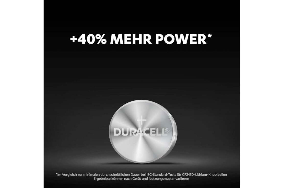 Knopfbatterie Duracell 3 Volt, Art.-Nr. CR2450 - Paterno Shop
