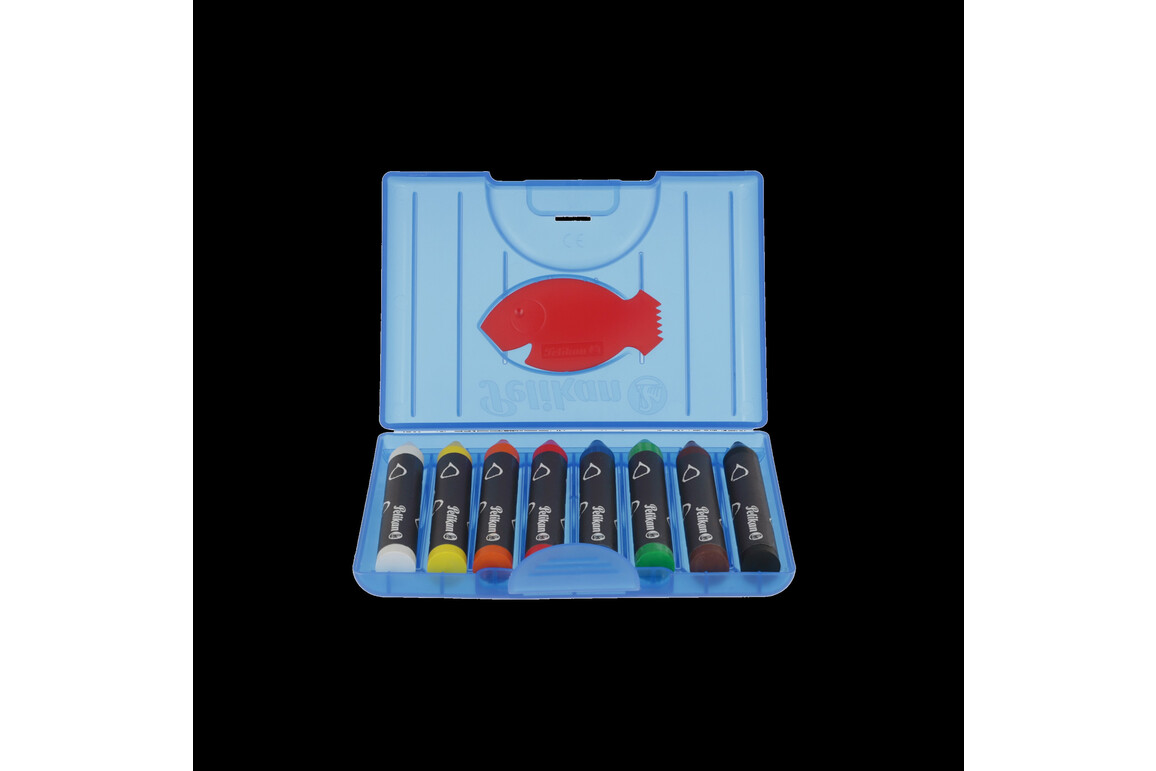 Wachskreiden Pelikan 666/8 WL blau, Art.-Nr. 722959 - Paterno Shop