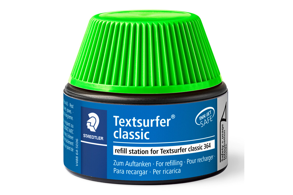 Nachfüllflasche zu Textmarker Topstar grün, Art.-Nr. 48864-GN - Paterno Shop