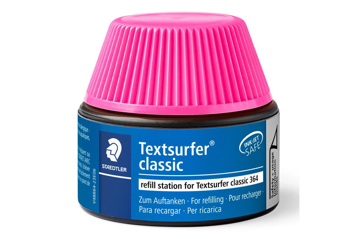 Nachfüllflasche zu Textmarker Topstar pink, Art.-Nr. 48864-PI - Paterno Shop