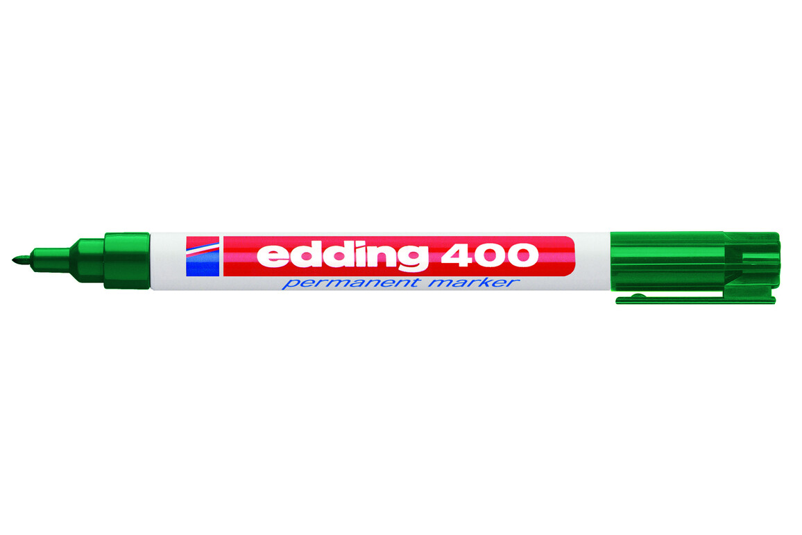 Marker Edding 400 permanent grün, Art.-Nr. 400-GN - Paterno B2B-Shop