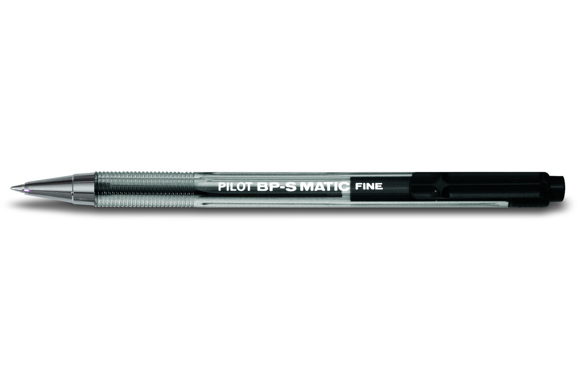 Kugelschreiber Pilot Matic F schwarz, Art.-Nr. BPS-MATIC-SW - Paterno Shop