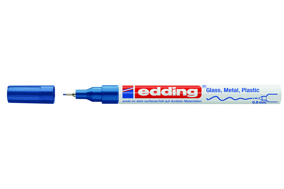 Lackmalstift Edding 780 blau, Art.-Nr. 780-BL - Paterno Shop