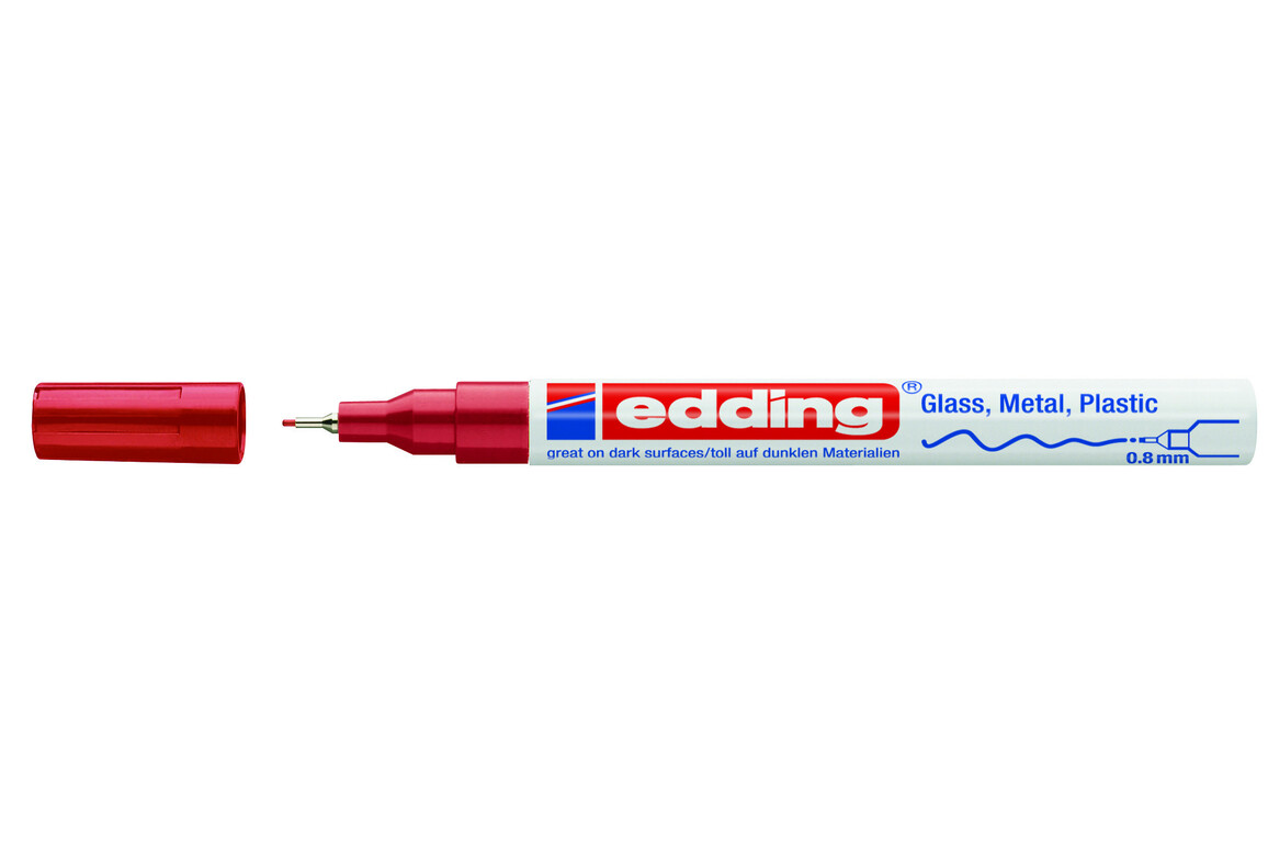 Lackmalstift Edding 780 rot, Art.-Nr. 780-RT - Paterno Shop