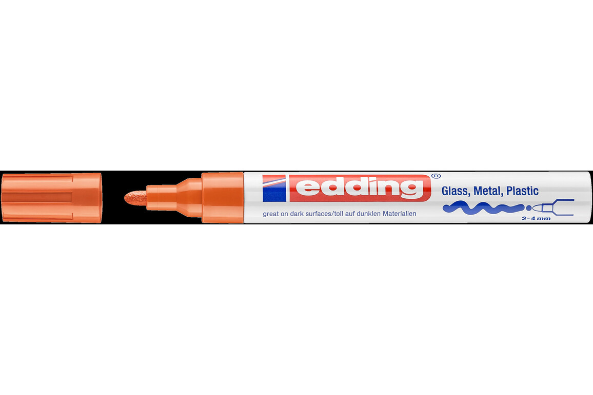 Lackmarker Edding 750 orange, Art.-Nr. 750-OR - Paterno Shop