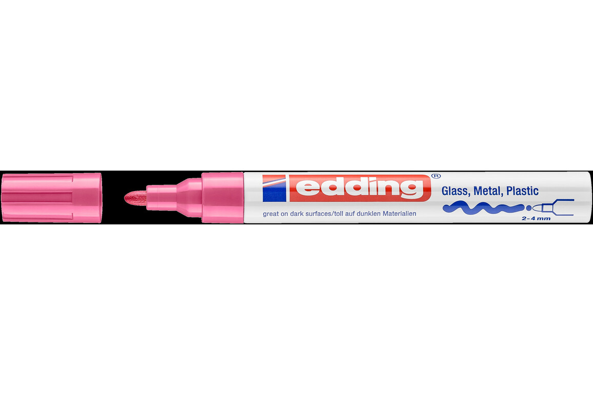 Lackmarker Edding 750 rosa, Art.-Nr. 750-RS - Paterno Shop