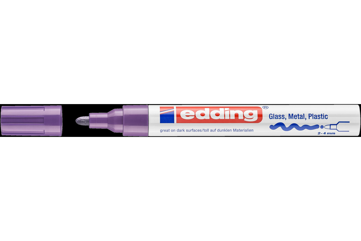 Lackmarker Edding 750 violett, Art.-Nr. 750-VI - Paterno Shop