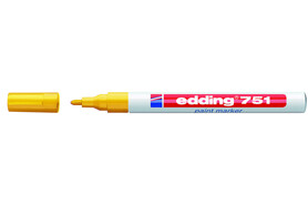 Lackmarker Edding 751 gelb, Art.-Nr. 751-GE - Paterno Shop