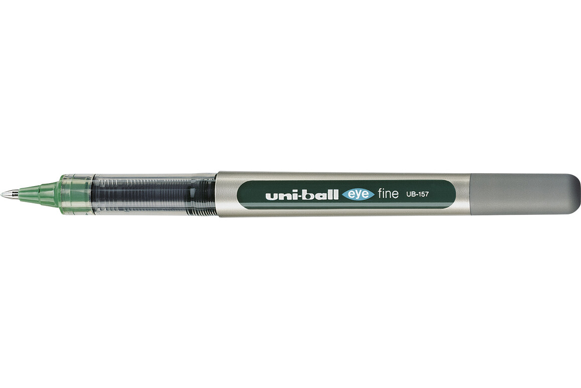 Tintenroller Faber UNIBALL EYE grün, Art.-Nr. UB157-GN - Paterno B2B-Shop