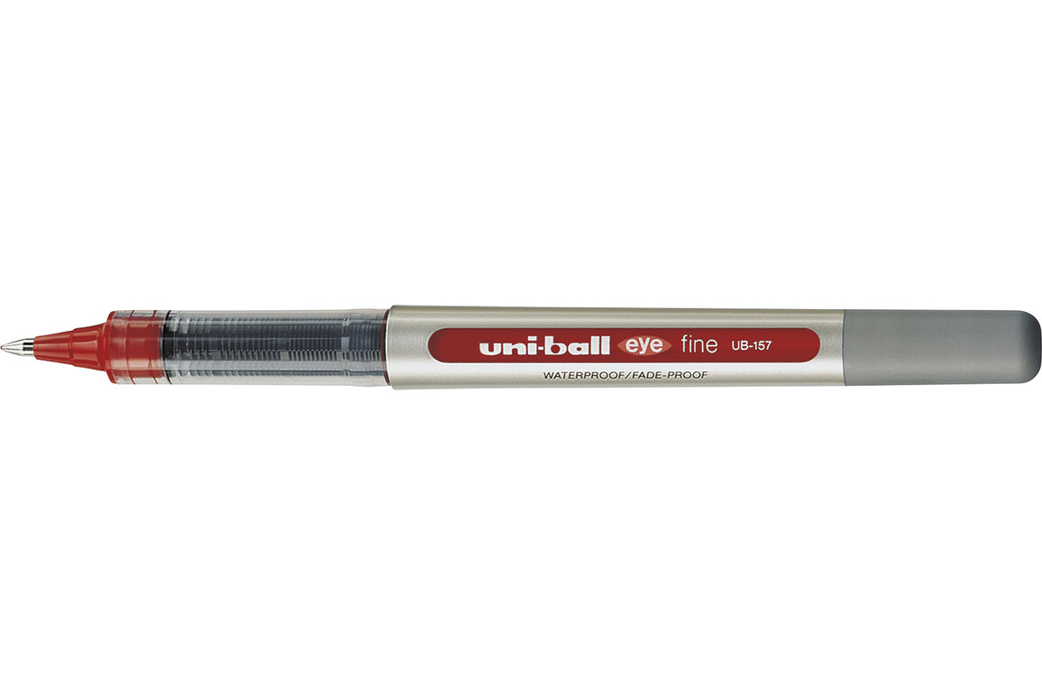 Tintenroller Faber UNIBALL EYE rot, Art.-Nr. UB157-RT - Paterno B2B-Shop