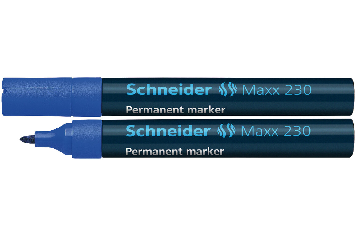 Marker Schneider 230 blau permanent, Art.-Nr. 230SN-BL - Paterno Shop