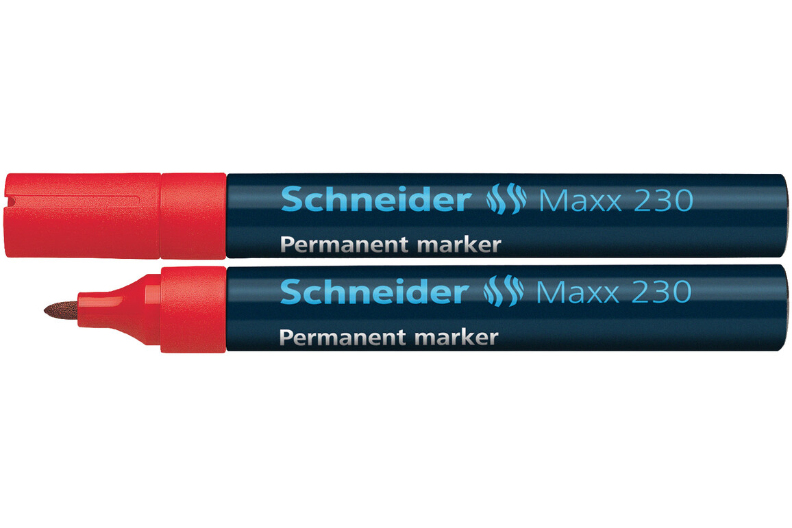 Marker Schneider 230 rot permanent, Art.-Nr. 230SN-RT - Paterno Shop