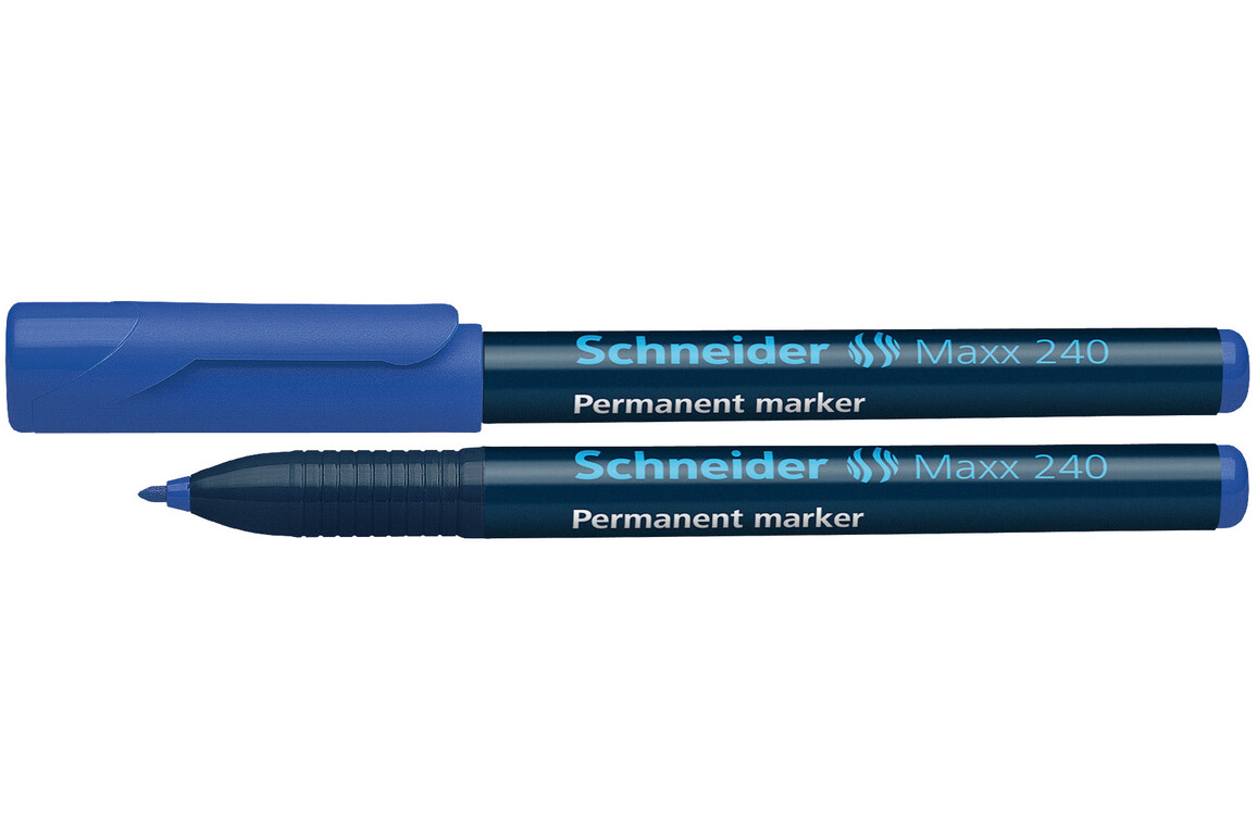 Marker Schneider 240 blau permanent, Art.-Nr. 240SN-BL - Paterno Shop