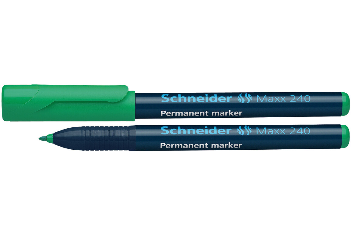 Marker Schneider 240 grün permanent, Art.-Nr. 240SN-GN - Paterno Shop