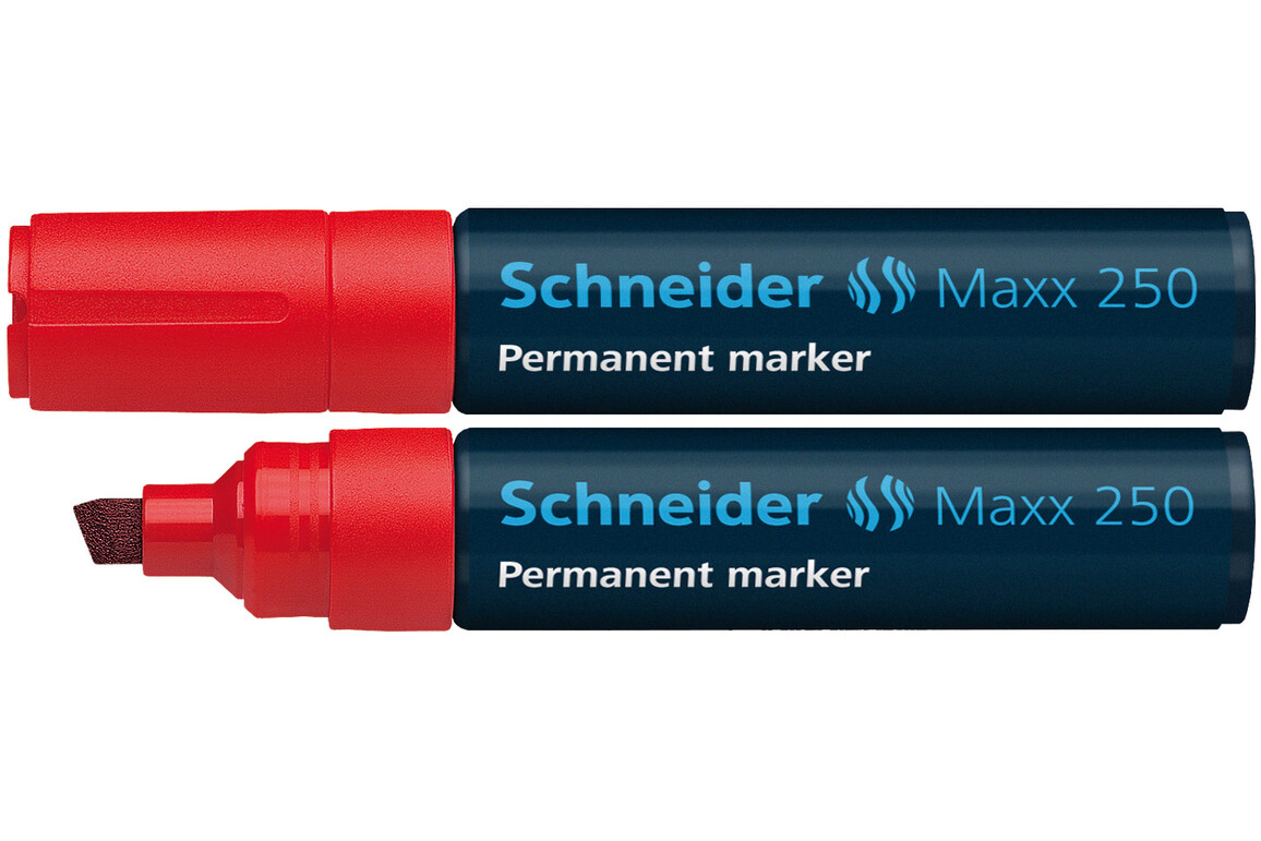 Marker Schneider 250 rot permanent, Art.-Nr. 250SN-RT - Paterno Shop