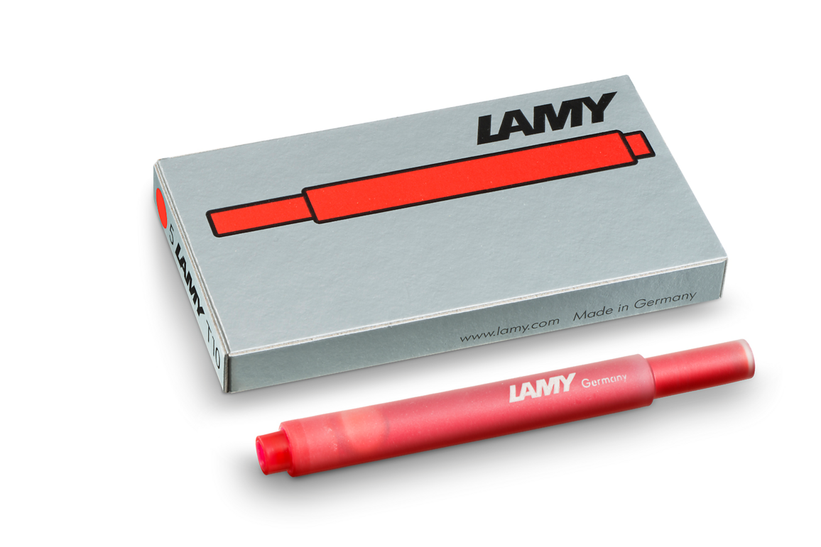 Tintenpatrone Lamy T10 rot, Art.-Nr. T10-RT - Paterno Shop