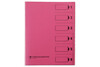 Ordnungsmappe Bene A4 6-teilig rosa, Art.-Nr. 083600-RS - Paterno Shop
