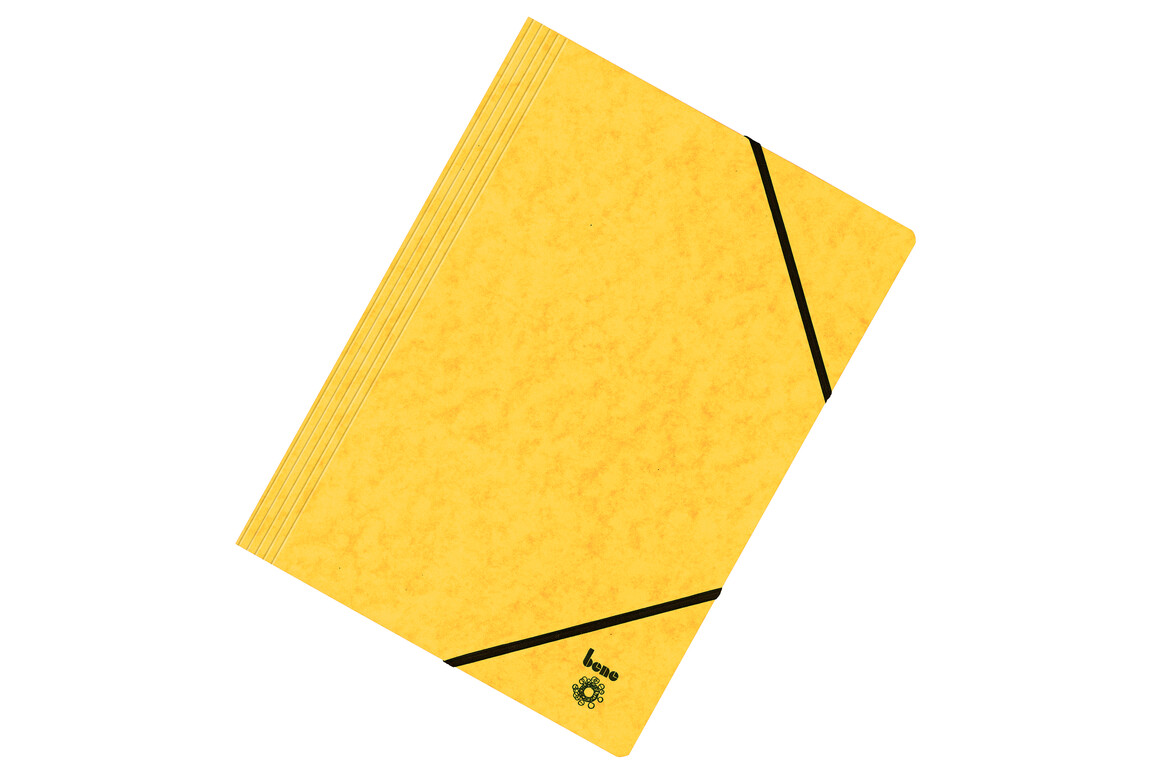 Dreiflügelmappe Bene Vario A4 gelb, Art.-Nr. 110700-GE - Paterno Shop