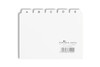 Leitregister Durable A6 quer A-Z 5/5-teilung weiss, Art.-Nr. 3660-WS - Paterno Shop