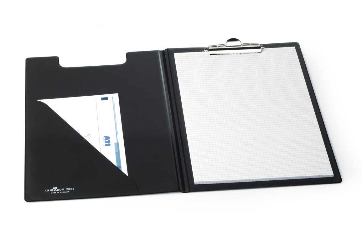 Klemmbrettmappe Durable A4 schwarz, Art.-Nr. 2355-SW - Paterno Shop Klemmbrettmappe Durable A4 schwarz, Art.-Nr. 2355-SW - Paterno Shop