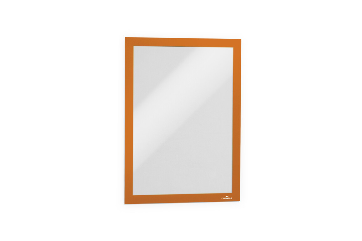 Magnetschilderrahmen Durable A4 orange, Art.-Nr. 4872-OR - Paterno Shop