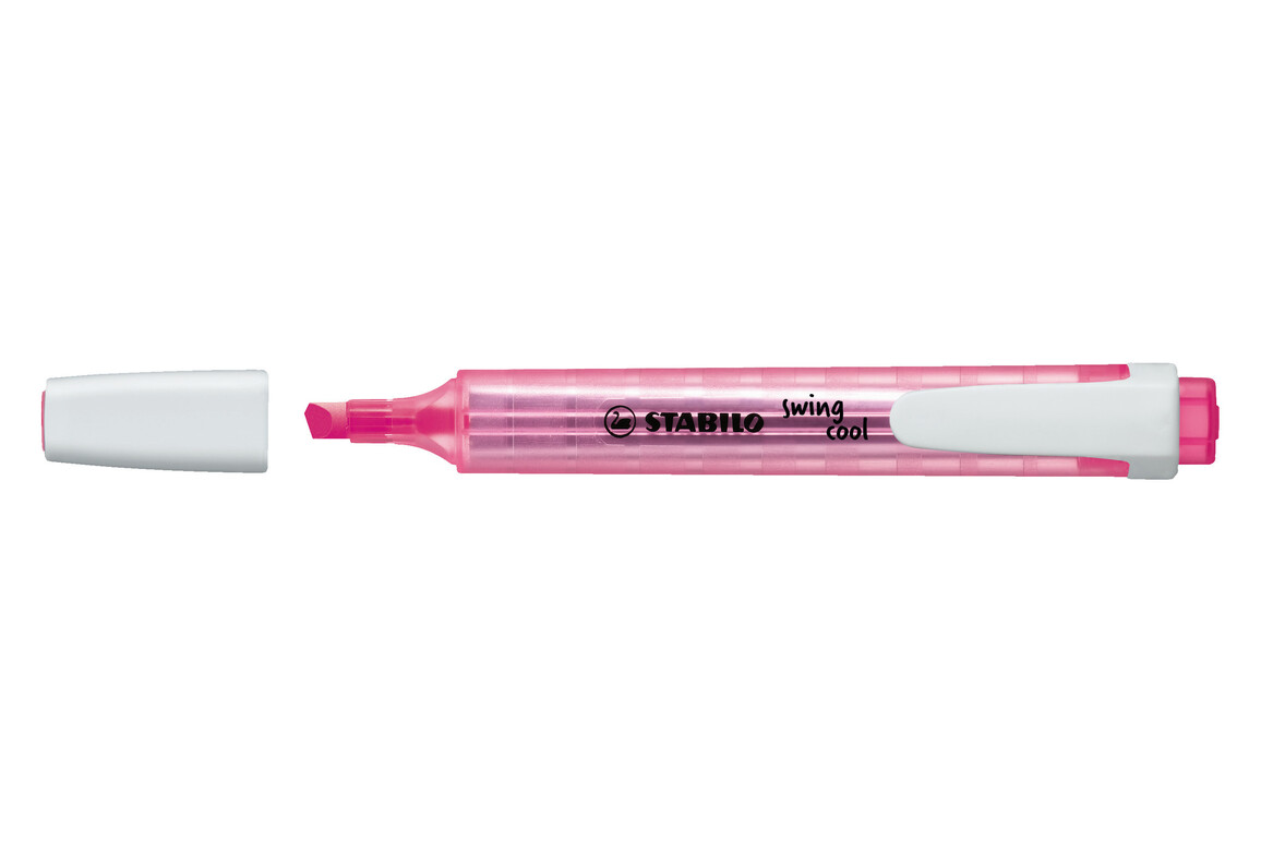 Textmarker Stabilo Swing cool rosa, Art.-Nr. STAB275-RS - Paterno Shop