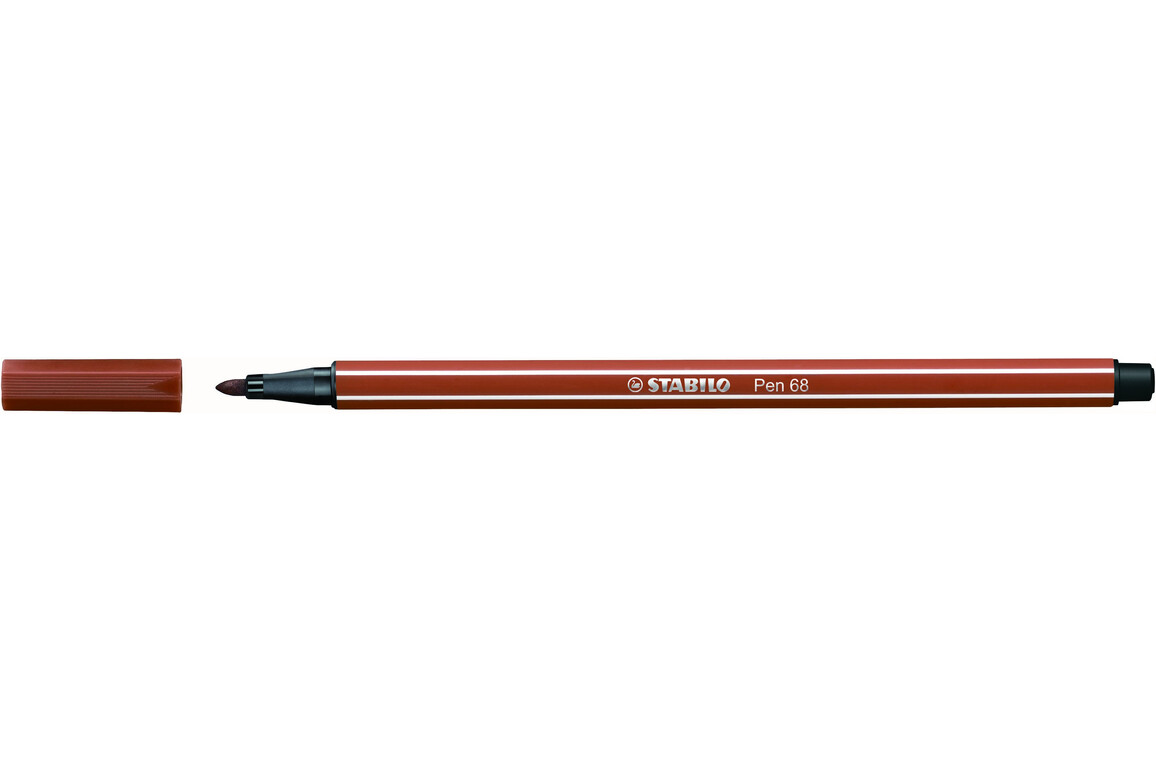Faserschreiber Stabilo Pen 68/45 braun, Art.-Nr. 68-BR - Paterno Shop