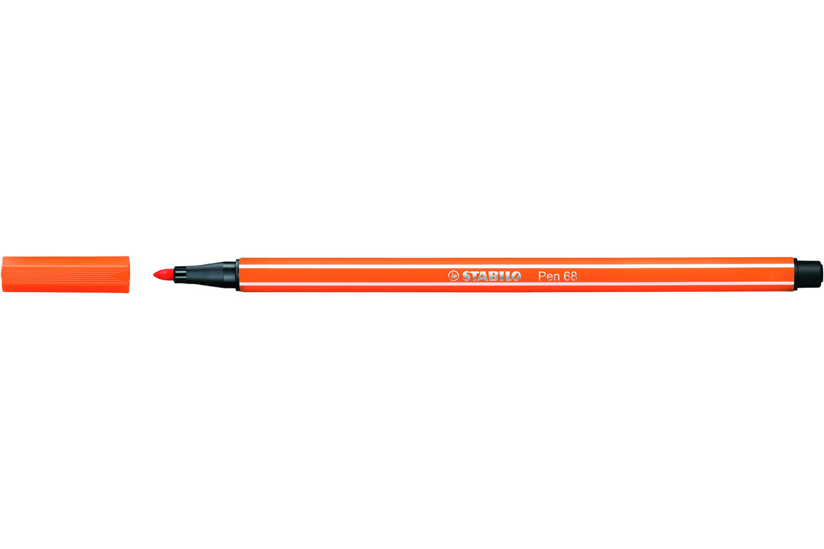 Faserschreiber Stabilo Pen 68/54 orange, Art.-Nr. 68-OR - Paterno Shop