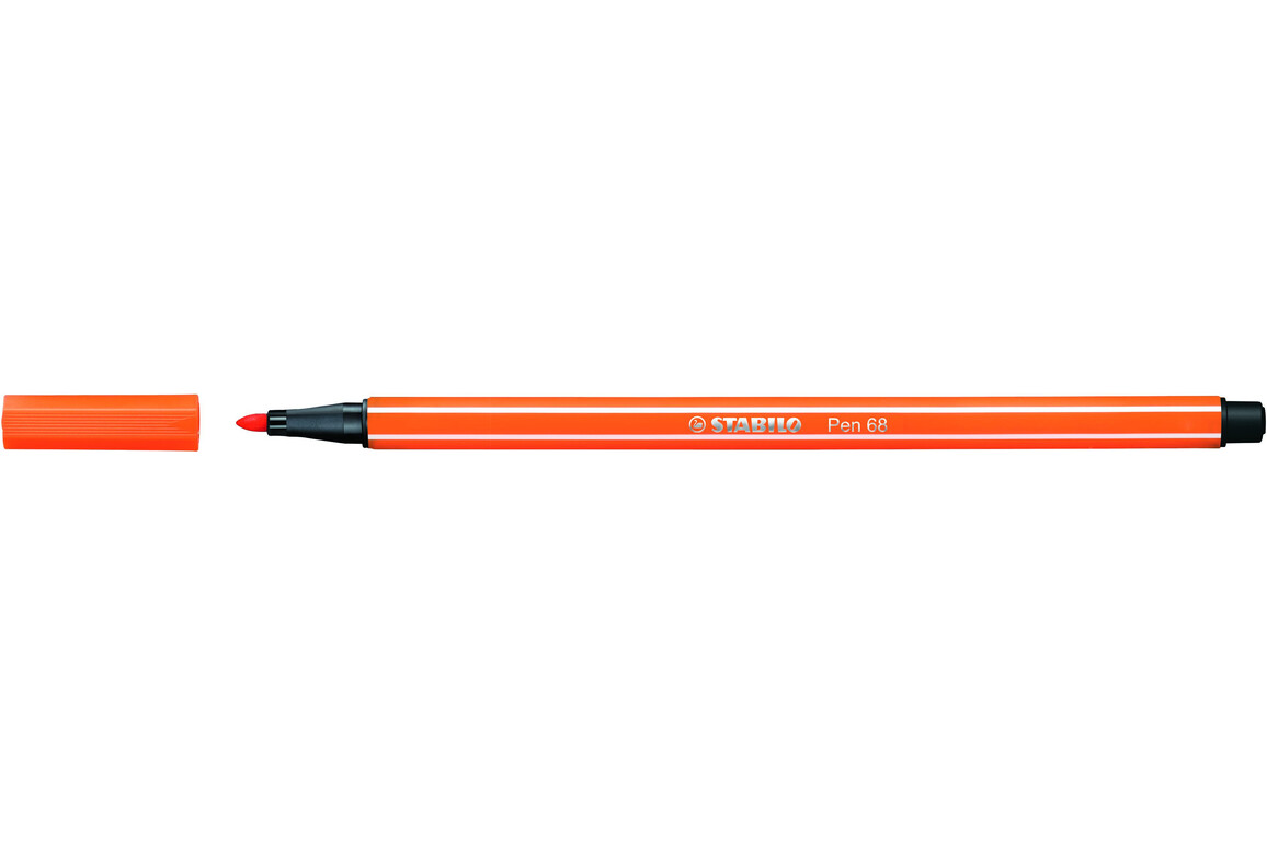 Faserschreiber Stabilo Pen 68/54 orange, Art.-Nr. 68-OR - Paterno Shop