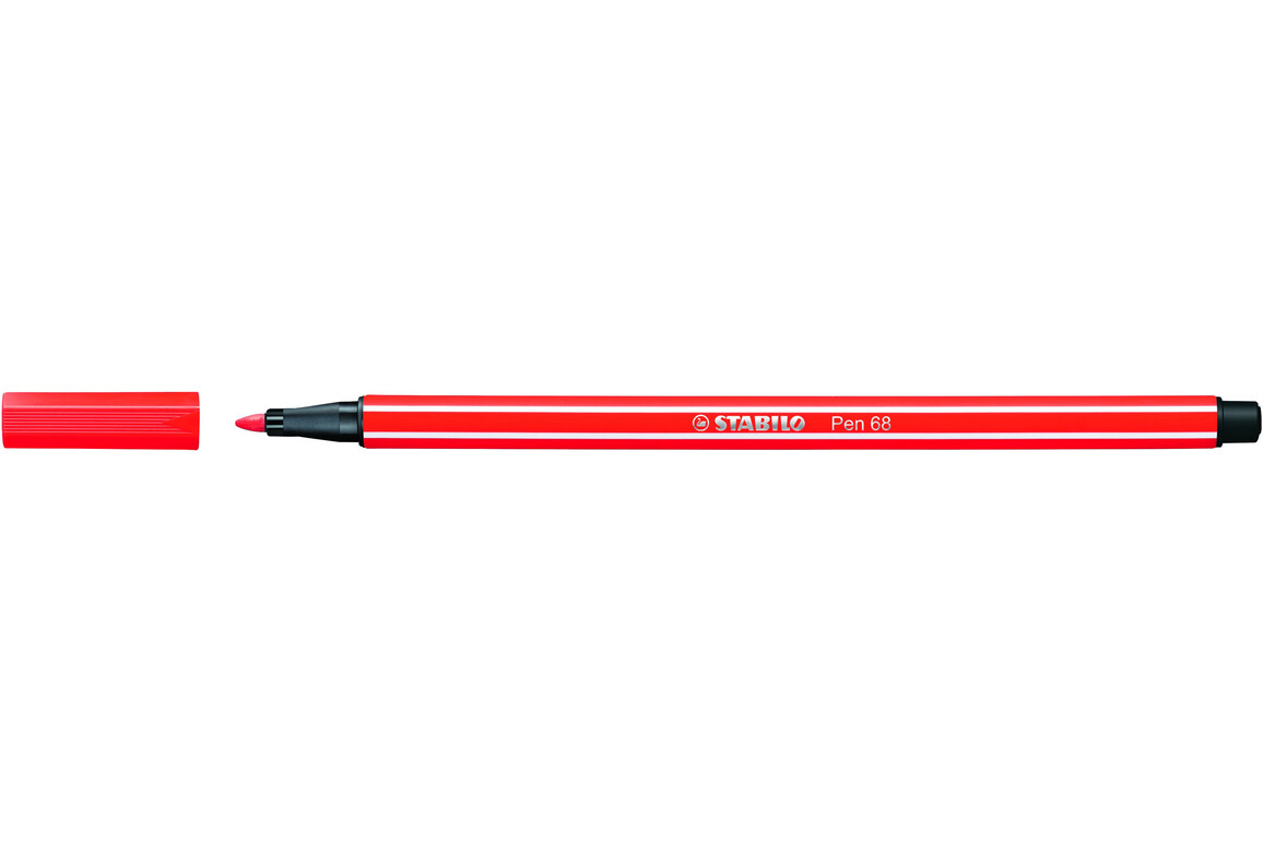Faserschreiber Stabilo Pen 68/40 rot, Art.-Nr. 68-RT - Paterno B2B-Shop