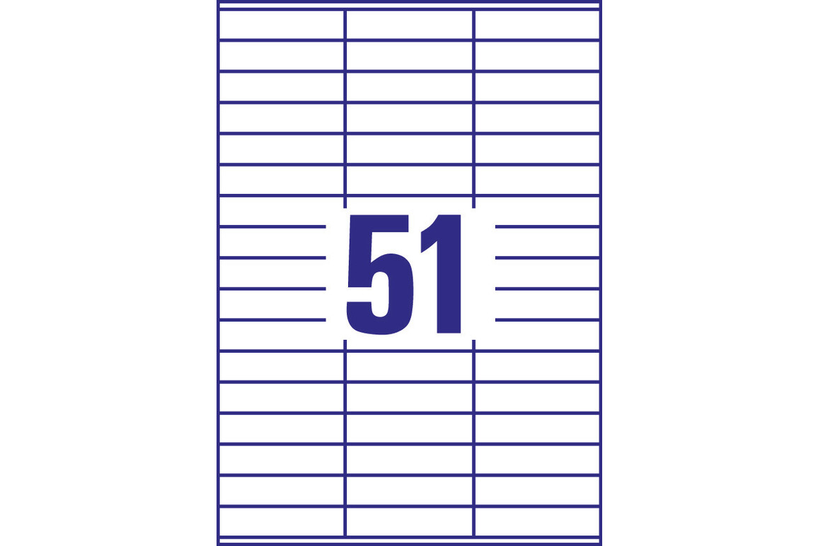 Universaletiketten A4 3420 weiss 70x16,9mm, Art.-Nr. ZWF-3420 - Paterno Shop Universaletiketten A4 3420 weiss 70x16,9mm, Art.-Nr. ZWF-3420 - Paterno Shop