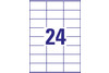 Universaletiketten A4 3475 weiss 70x36mm, Art.-Nr. ZWF-3475 - Paterno Shop