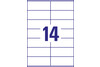 Universaletiketten A4 3477 weiss 105x41mm, Art.-Nr. ZWF-3477 - Paterno Shop