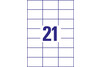 Universaletiketten Avery perm. 70x42,3mm, Art.-Nr. 3652-10 - Paterno Shop