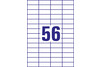 Universaletiketten A4 3668 weiss 52,5x21,2mm, Art.-Nr. ZWF-3668 - Paterno Shop