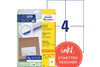 Kopieretiketten ZWF 105x148, Art.-Nr. 6120ZWF - Paterno Shop