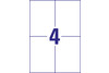 Kopieretiketten ZWF 105x148, Art.-Nr. 6120ZWF - Paterno Shop