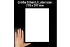 Etiketten Avery InkjetLaserCopy 210x297mm, Art.-Nr. 6125ZWF - Paterno Shop