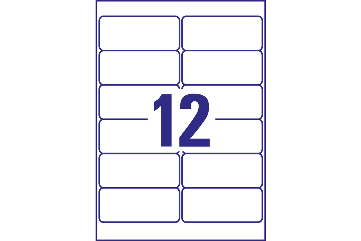 Etiketten Universal 99,1 x 42,3 mm wiederablösbar, Art.-Nr. L4743REV-25 - Paterno Shop Etiketten Universal 99,1 x 42,3 mm wiederablösbar, Art.-Nr. L4743REV-25 - Paterno Shop