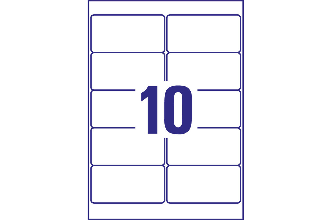 Etiketten Universal 96 x 50,8 mm wiederablösbar, Art.-Nr. L4744REV-25 - Paterno Shop Etiketten Universal 96 x 50,8 mm wiederablösbar, Art.-Nr. L4744REV-25 - Paterno Shop